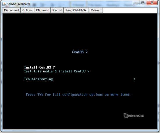 solusvm os installing option