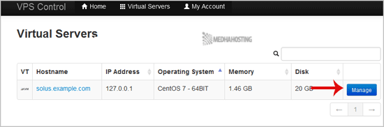 solusvm select vps