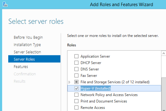 Hyper V Role1