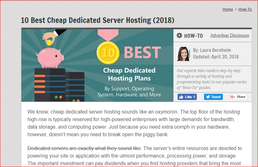 Cheap Dedicated servers list 3