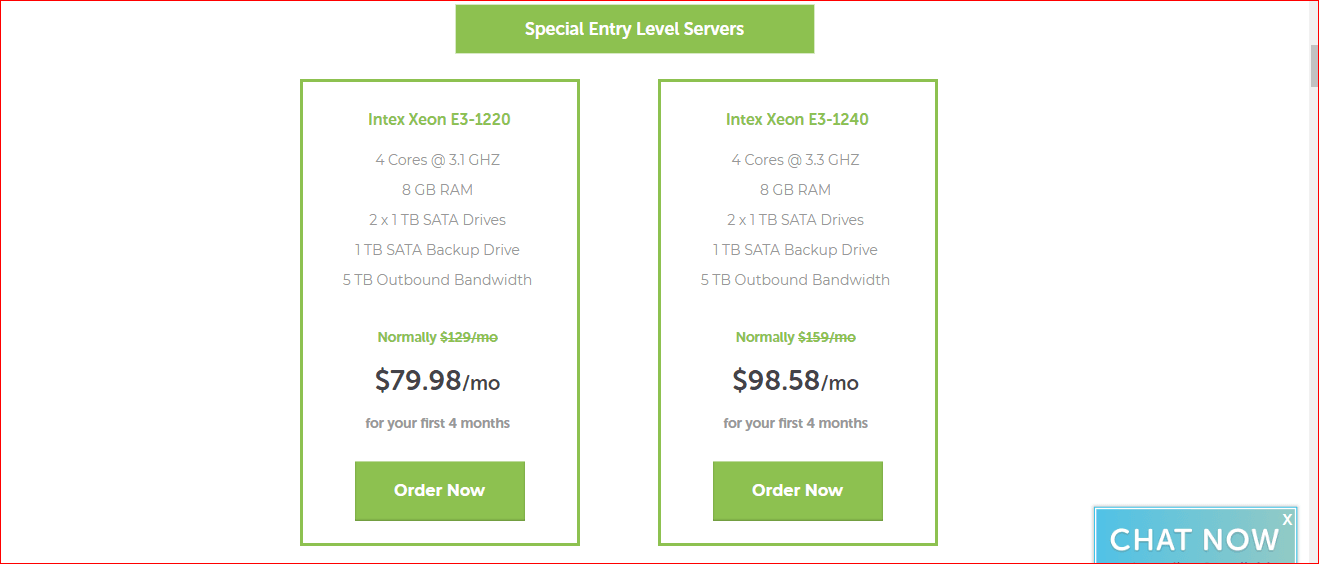 Cheap Dedicated servers list 5