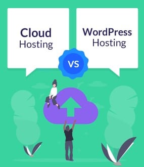 cloud hosting vs wordpress hosting